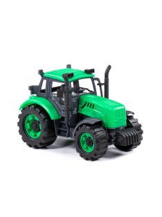 Polesie 91222 lendkerekes, hátrahúzós traktor ZÖLD