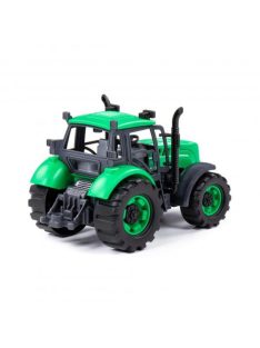 Polesie 91222 lendkerekes, hátrahúzós traktor ZÖLD