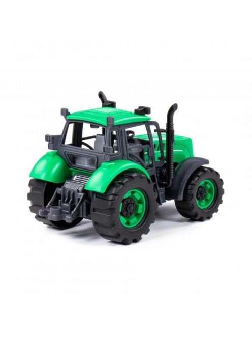 Polesie 91222 lendkerekes, hátrahúzós traktor ZÖLD