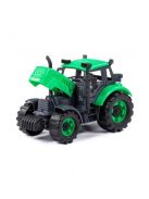 Polesie 91222 lendkerekes, hátrahúzós traktor ZÖLD