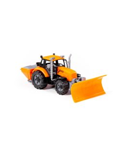Polesie 91772 lendkerekes, hókotró traktor SÁRGA