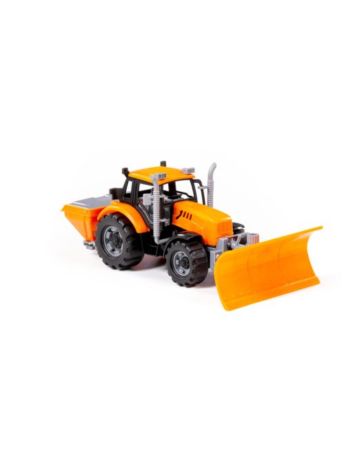 Polesie 91772 lendkerekes, hókotró traktor SÁRGA