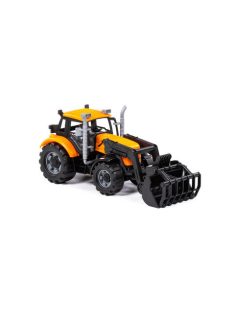Polesie PROGRESS farm traktor 24 cm FEKETE/SÁRGA