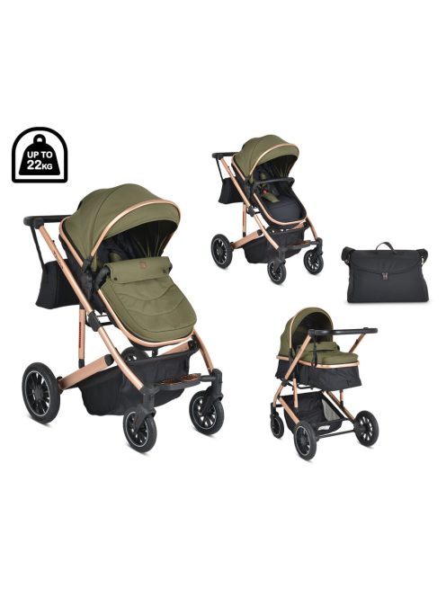 Moni Thira 0-22kg babakocsi sport/mózes zöld
