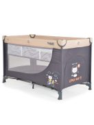 Moni Tommy összecsukható utazóágy 2 szintes, kibújós bézs