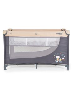   Moni Tommy összecsukható utazóágy 2 szintes, kibújós bézs
