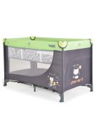 Moni Tommy összecsukható utazóágy 2 szintes, kibújós zöld
