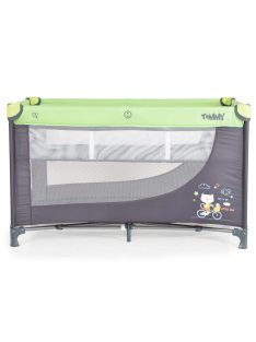   Moni Tommy összecsukható utazóágy 2 szintes, kibújós zöld