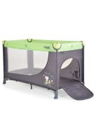 Moni Tommy összecsukható utazóágy 2 szintes, kibújós zöld
