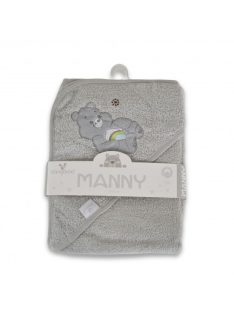 MANNY kifogó kapucnis SZÜRKE