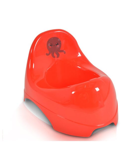 JELLYFISH bébi egyszerű bili POLIPOS PIROS