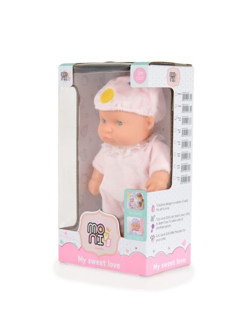 Moni Toys Játékbaba 20 cm 6122 pink
