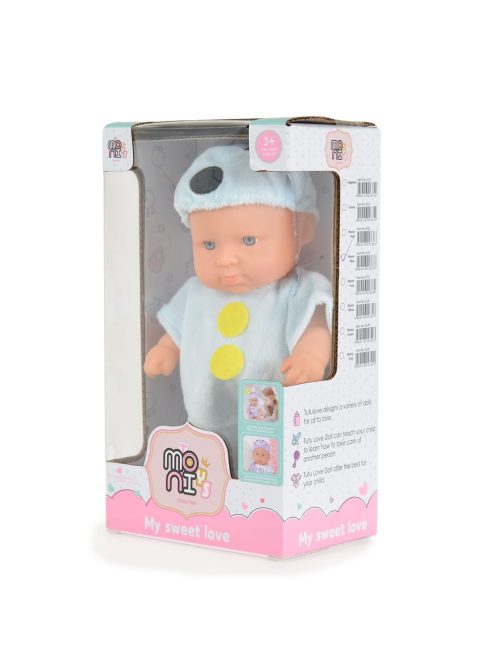 Moni Toys Játékbaba 20 cm 6123 kék