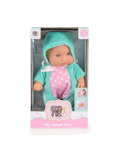 Moni Toys Játékbaba 20 cm 6128 zöld