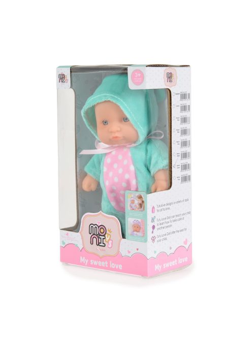 Moni Toys Játékbaba 20 cm 6128 zöld