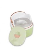 RUM BABA 2in1 bili átalakítható wc szűkítő+fellépő, szilikon ülés ZÖLD