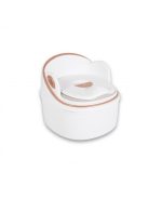 RUM BABA 2in1 bili átalakítható wc szűkítő+fellépő, szilikon ülés FEHÉR