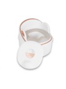 RUM BABA 2in1 bili átalakítható wc szűkítő+fellépő, szilikon ülés FEHÉR