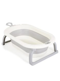 TERRA összecsukható kád digitális hőmérővel SZÜRKE