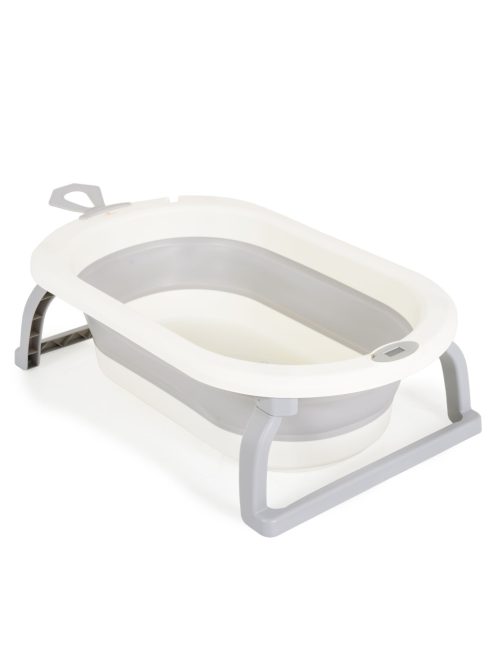 TERRA összecsukható kád digitális hőmérővel SZÜRKE