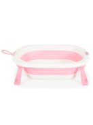 TERRA összecsukható kád digitális hőmérővel PINK