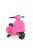 MONI Vespa elektromos, akkumulátoros kismotor GTS Super Sport 6V PINK