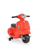 MONI Vespa elektromos, akkumulátoros kismotor GTS Super Sport 6V PIROS