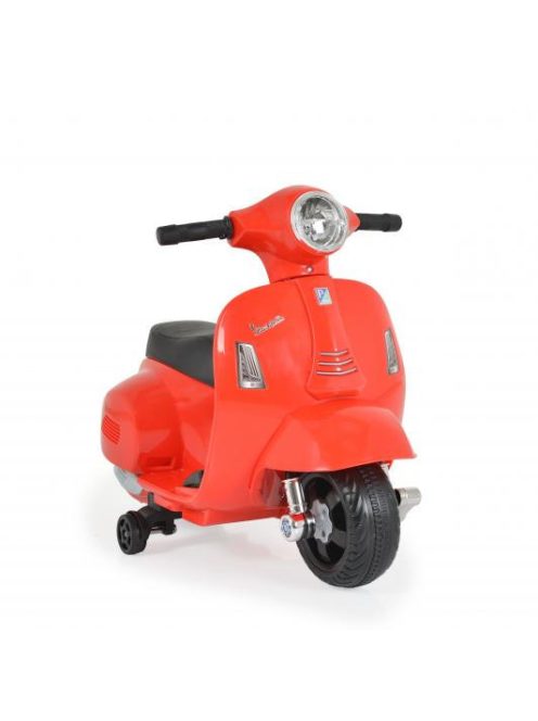 MONI Vespa elektromos, akkumulátoros kismotor GTS Super Sport 6V PIROS