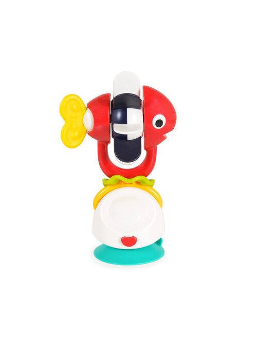 HOLA játék etetőszékre 2IN1 rágóka PIROS HAL