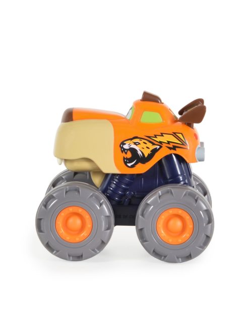 HOLA MONSTER TRUCK Leopard hátrahúzós autó NARANCS
