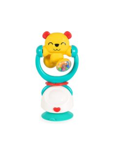 HOLA játék etetőszékre 2IN1 rágóka SÁRGA MACI