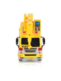 KISAUTÓ darus teherkocsi CITY 1:16 SÁRGA