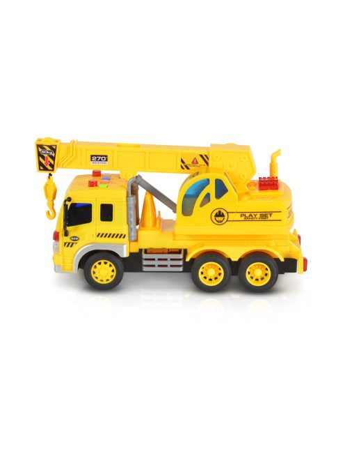 KISAUTÓ darus teherkocsi CITY 1:16 SÁRGA