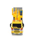 Moni Toys Kisautó teherkocsi darusautóval 1:16 sárga/szürke