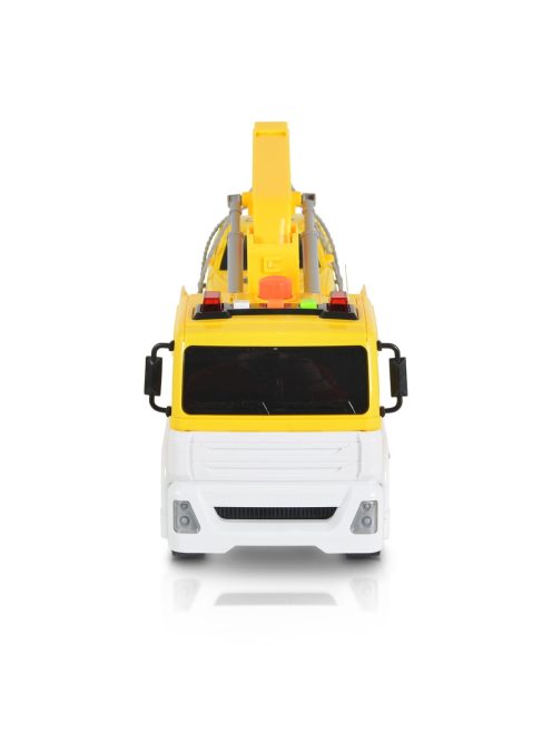 Moni Toys Kisautó autómentő 1:12 sárga