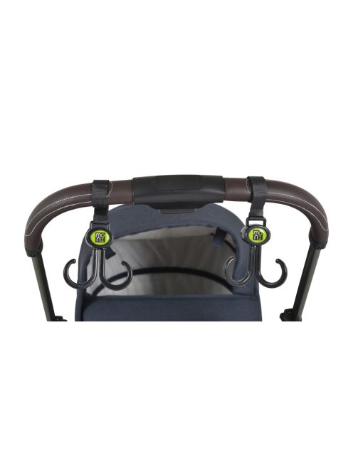 HOOKS akasztó, univerzális 2db FEKETE