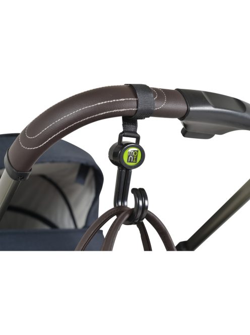 HOOKS akasztó, univerzális 2db FEKETE