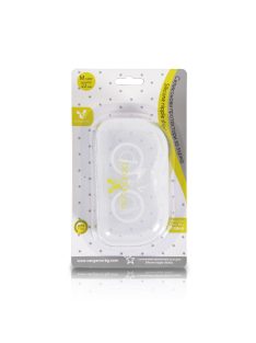 MELLBIMBÓVÉDŐ szilikonból 2 dbos M méret