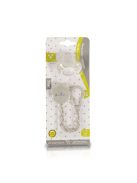 STAR cumi -játszócumi és cumilánc SZÜRKE