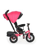Byox Tornado szülőkaros tricikli 25kgig 360f forgatható pink