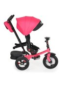 Byox Tornado szülőkaros tricikli 25kgig 360f forgatható pink