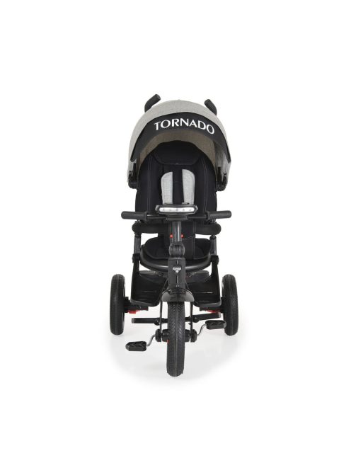 Byox Tornado szülőkaros tricikli 25kgig 360f forgatható vszürke