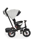 Byox Tornado szülőkaros tricikli 25kgig 360f forgatható vszürke