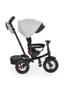 Byox Tornado szülőkaros tricikli 25kgig 360f forgatható vszürke