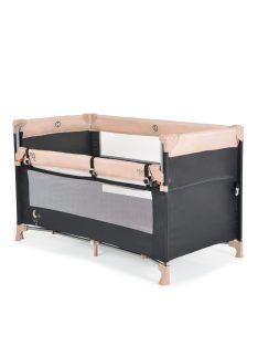   Moni Next level utazóágy lehajtható oldalfal 2 szint bézs