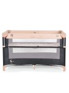 Moni Next level utazóágy lehajtható oldalfal 2 szint bézs