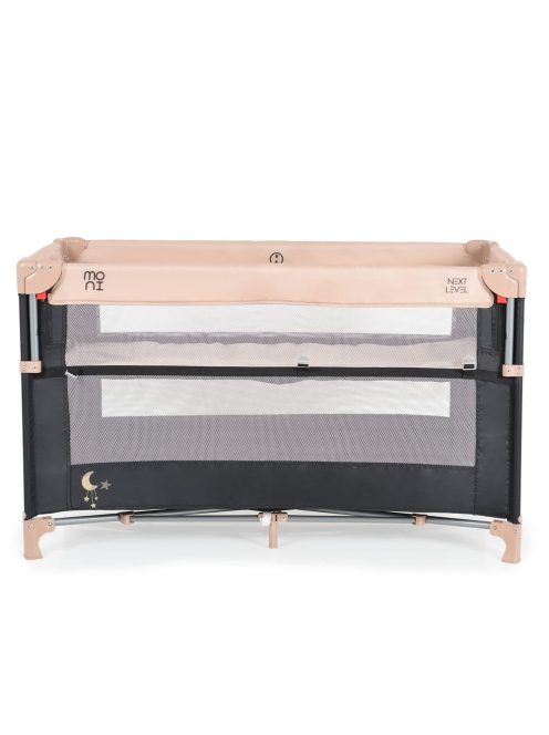 Moni Next level utazóágy lehajtható oldalfal 2 szint bézs