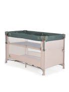 Moni Next level utazóágy lehajtható oldalfal 2 szint zöld