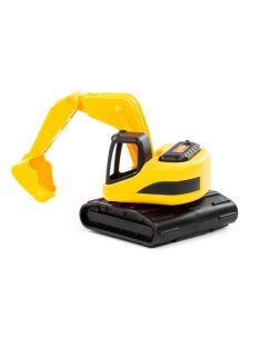 Polesie EXCAVATOR homlokrakodó lánctalpas SÁRGA 