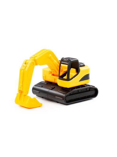 Polesie EXCAVATOR homlokrakodó lánctalpas SÁRGA 